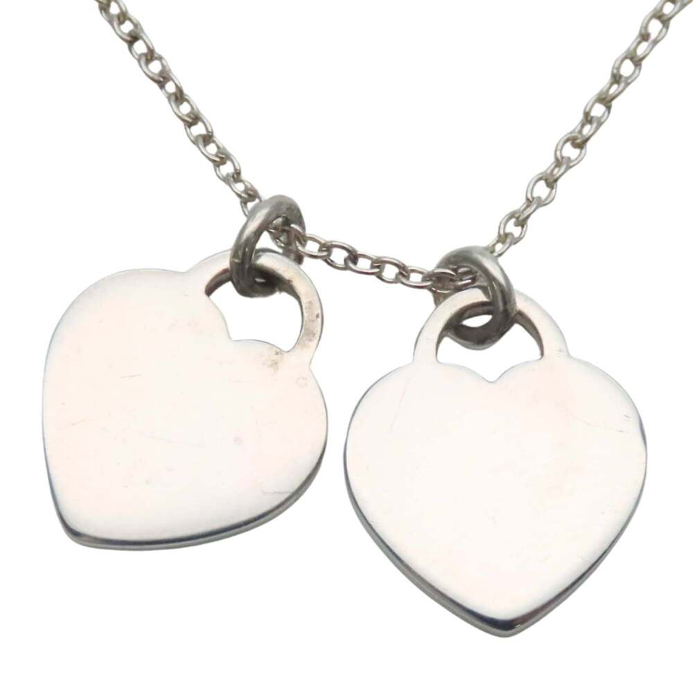 TIFFANY Silver Heart Necklace - Picture 4 of 10